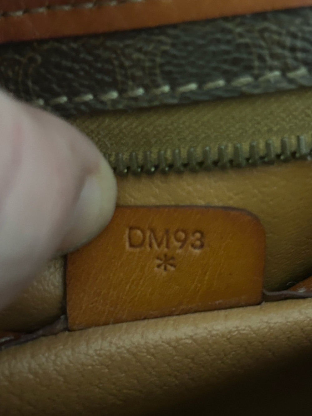 Vintage Celine Triomphe Macadam Portfolio Document Clutch Hand Bag - DM93 - Picture 15 of 16